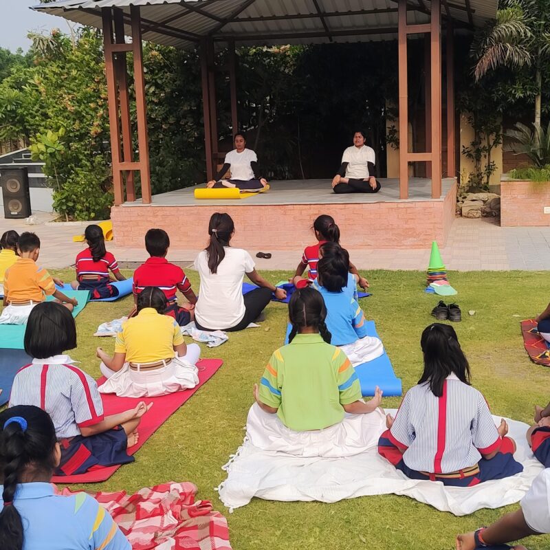 Celebrates World Health Day with a Yoga Session''4