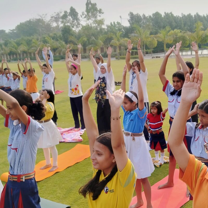 Celebrates World Health Day with a Yoga Session''3