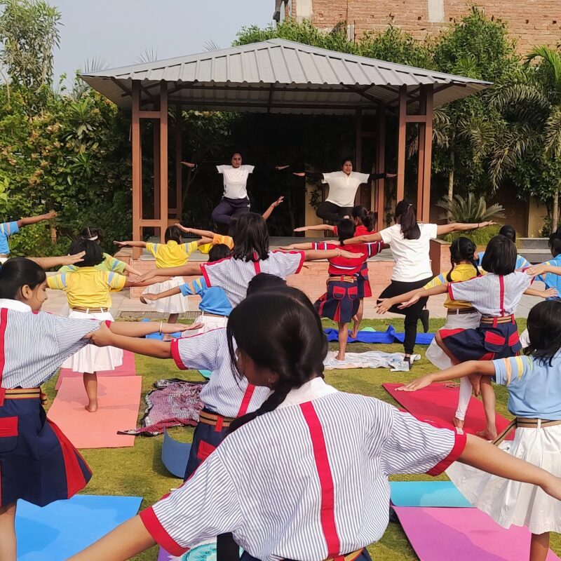 Celebrates World Health Day with a Yoga Session''5