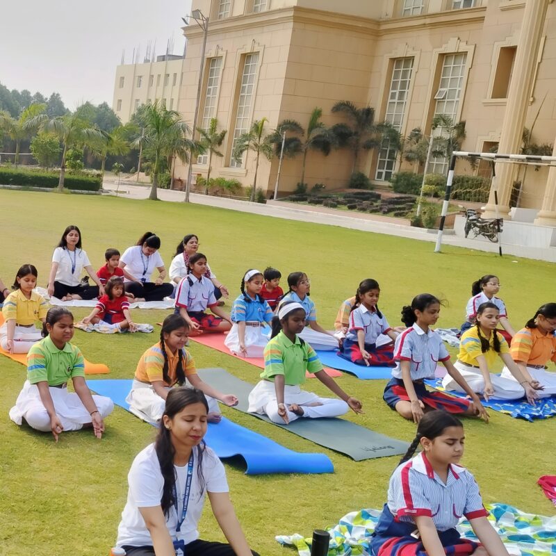 Celebrates World Health Day with a Yoga Session''6