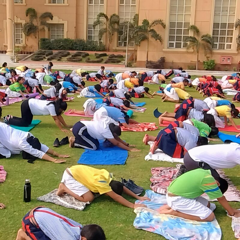 Celebrates World Health Day with a Yoga Session''7