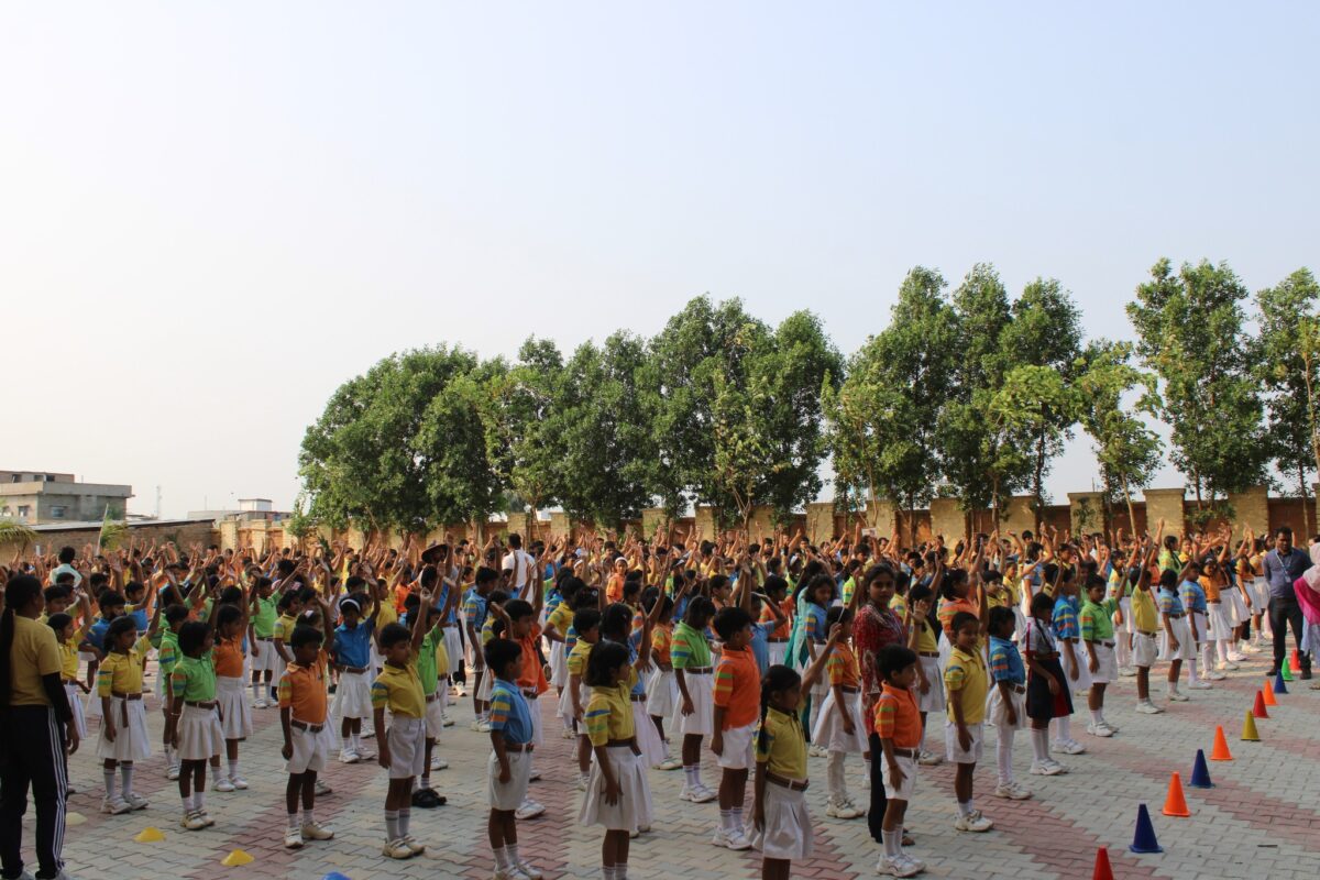 Class VIII B conducted a meaningful assembly''8