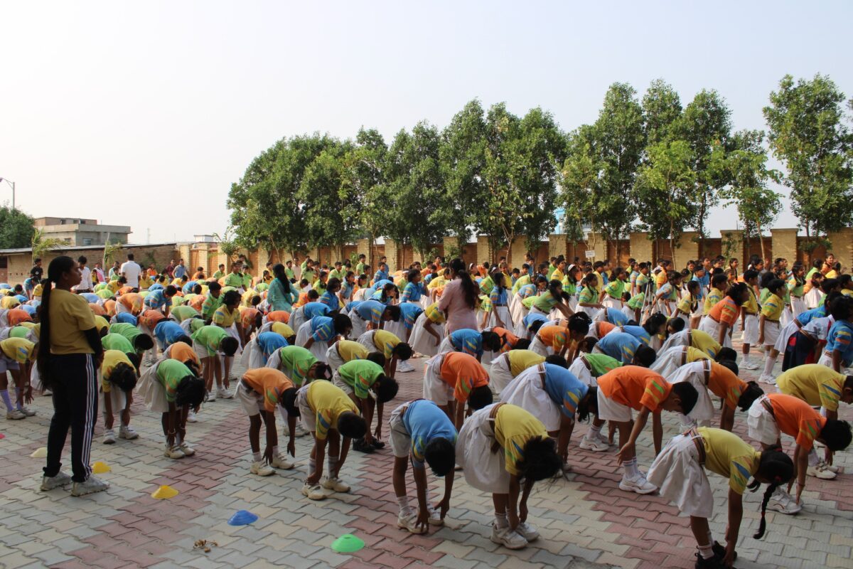 Class VIII B conducted a meaningful assembly''9