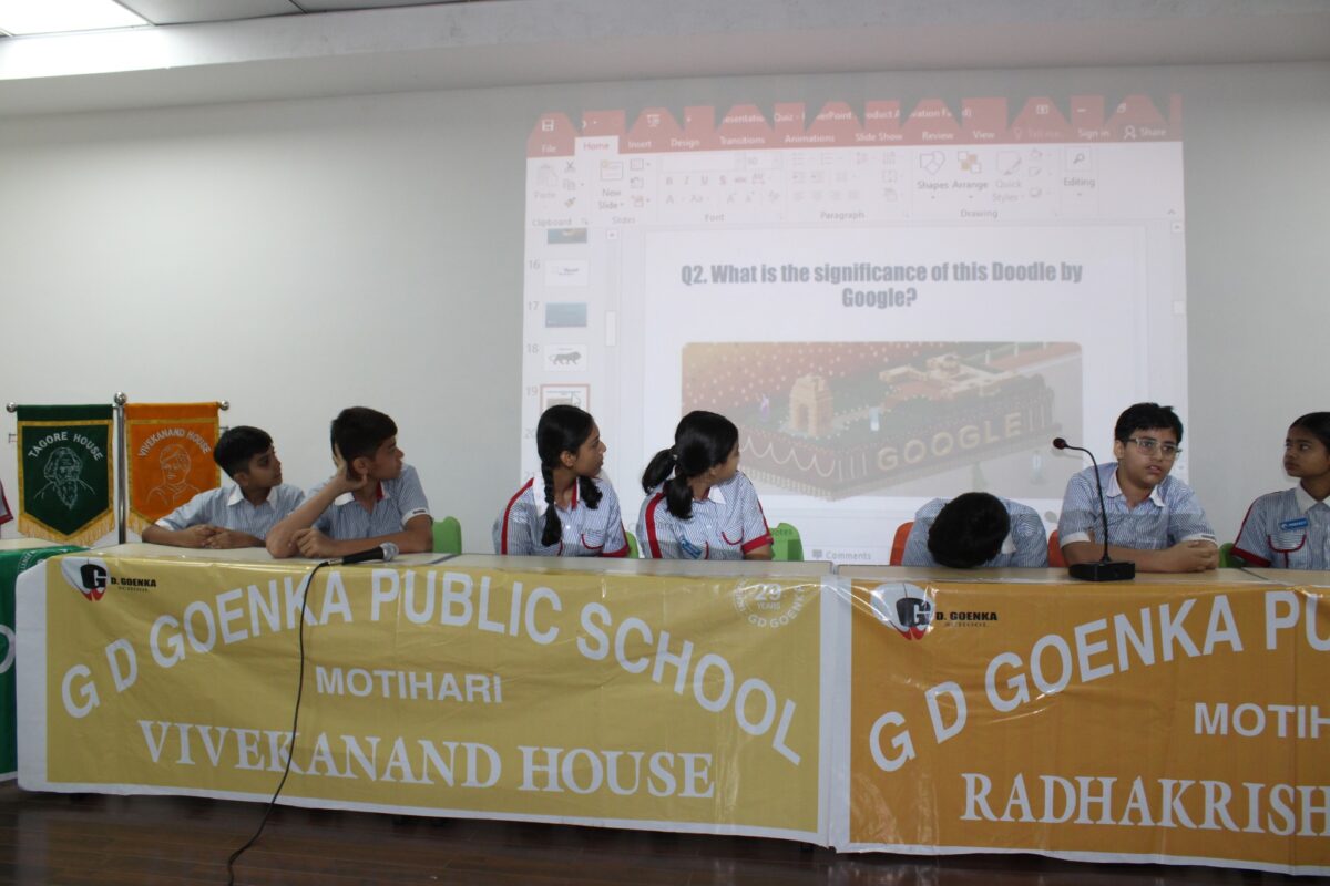 Inter-House Quiz Competition''3