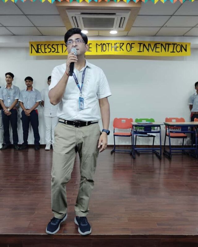 Morning Assembly by Class IX'4