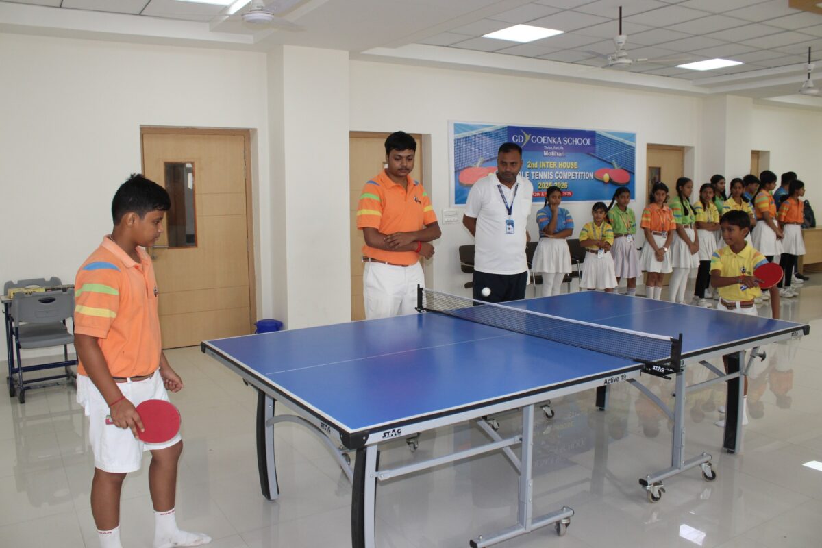 The 2nd Inter-House Table Tennis Tournament'7