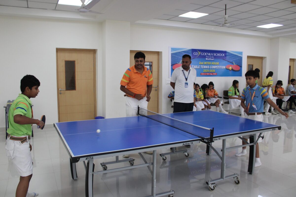 The 2nd Inter-House Table Tennis Tournament'9