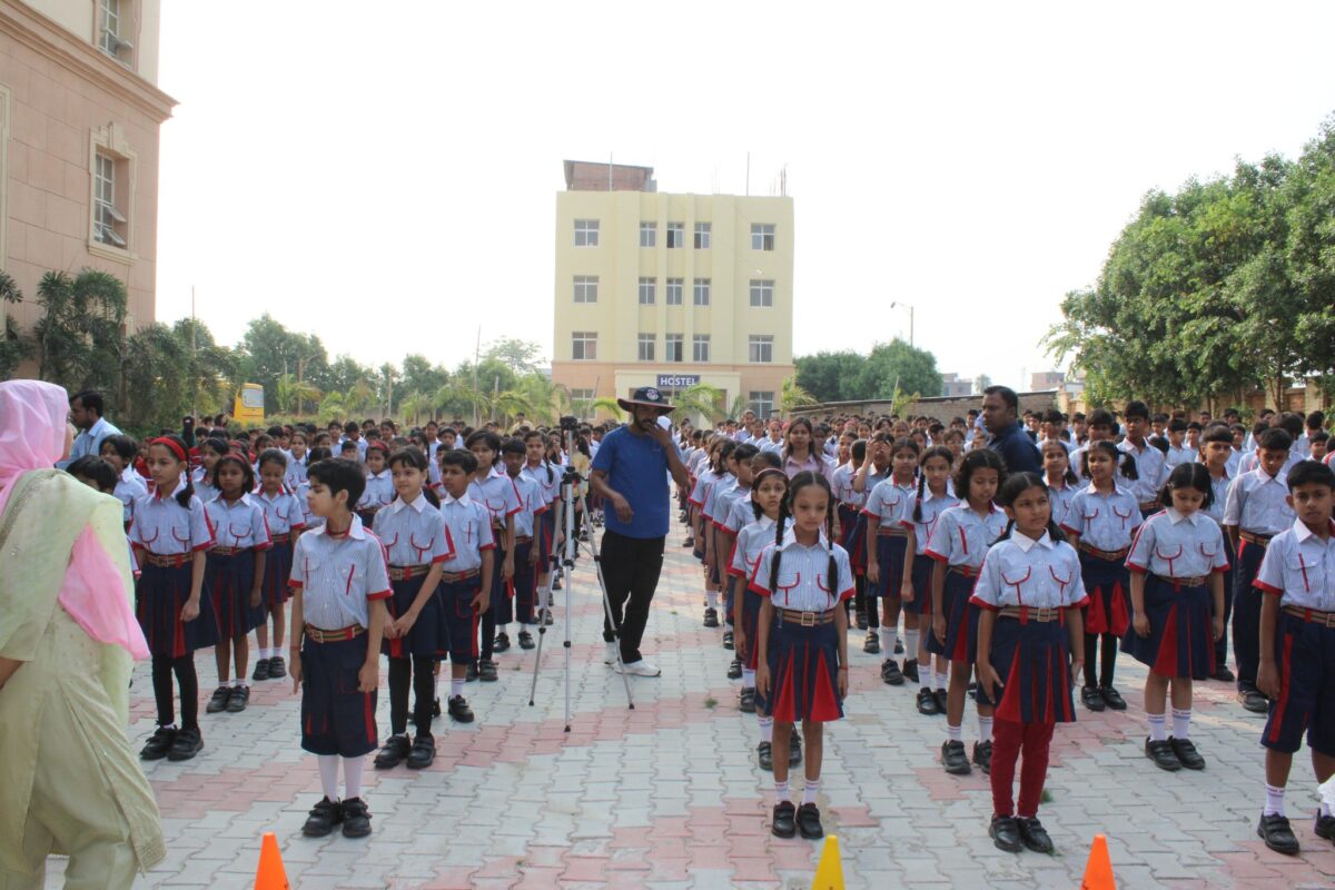 assembly was conducted by Class VIII-A at''14