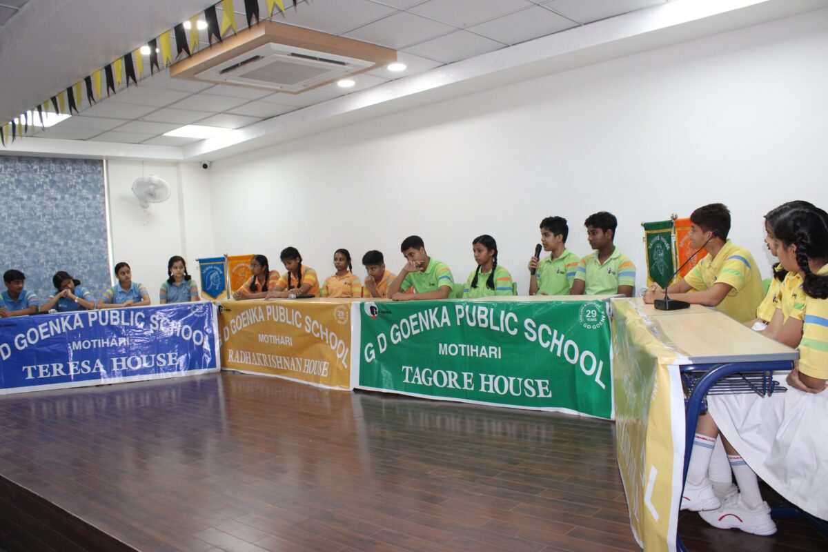 intellectually charged Inter-House Debate''8