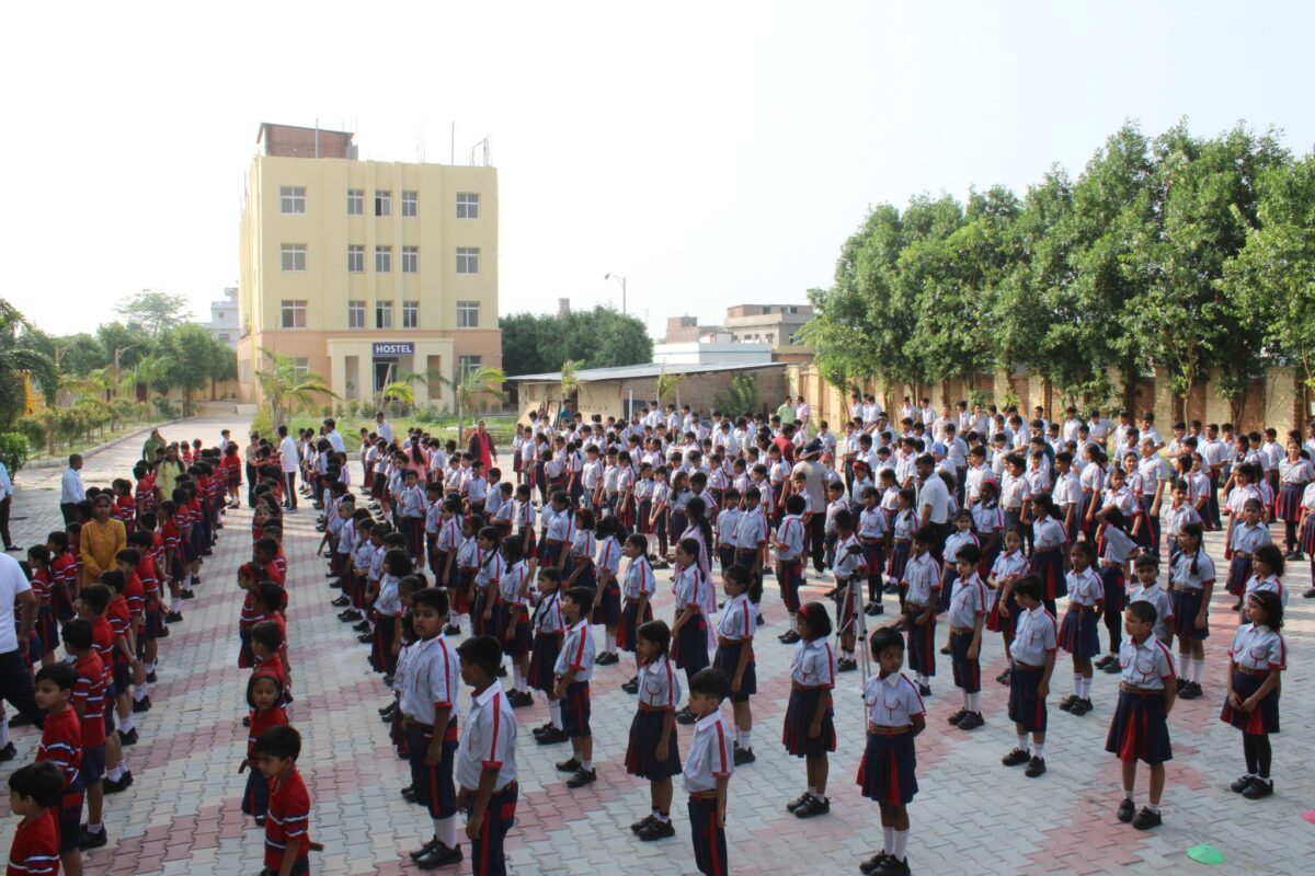 morning assembly, VII B,''8